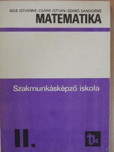 Bige Istvánné - Matematika II. [antikvár]