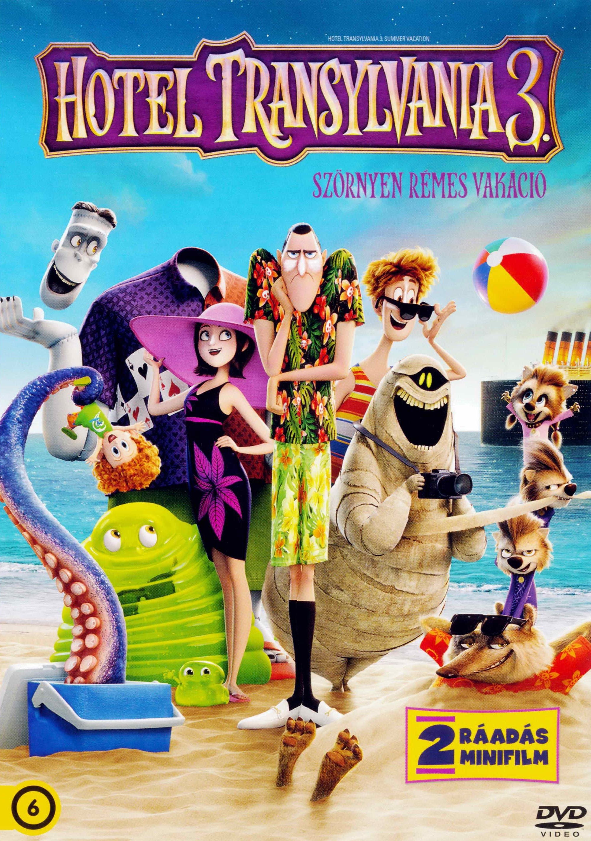 HOTEL TRANSYLVANIA - SZÖRNYEN RÉMES VAKÁCIÓ DVD
