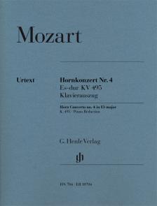MOZART, W,A, - HORNKONZERT NR.4 ES-DUR KV 495 KLAVIERAUSZUG URTEXT (WIESE/SCHULZE/LEVIN)