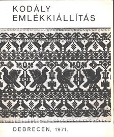 GULYÁS GYÖRGY - Kodály emlékkiállítás [antikvár]