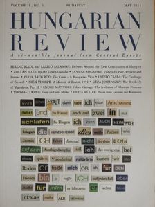 Bod Péter Ákos - Hungarian Review May 2011 [antikvár]