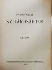 Pados Antal - Szilárdságtan [antikvár]