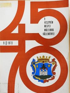 Berta István - A Veszprém Megyei Múzeumok Közleményei 1970/9. [antikvár]