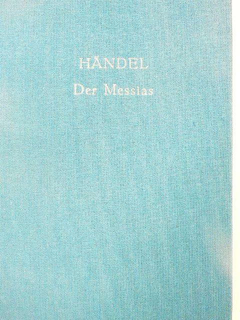 G. F. Händel - Der Messias - Oratorium [antikvár]