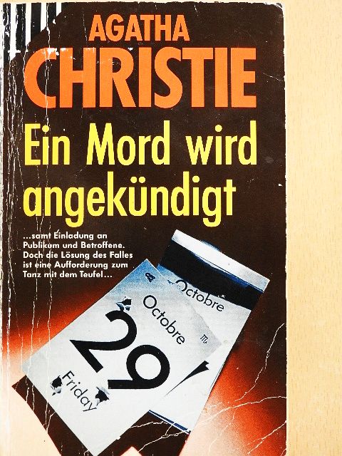 Agatha Christie - Ein Mord wird angekündigt [antikvár]