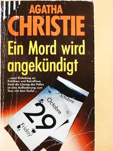 Agatha Christie - Ein Mord wird angekündigt [antikvár]