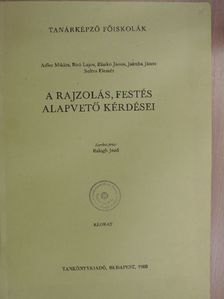 Adler Miklós - A rajzolás, festés alapvető kérdései [antikvár]