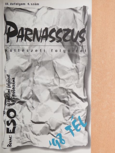 Adamik Tamás - Parnasszus 1998. tél [antikvár]