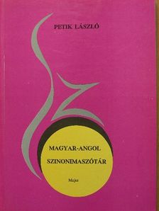 Magyar-angol szinonimaszótár [antikvár]