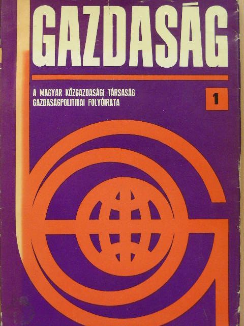Ádám György - Gazdaság 1967. november [antikvár]