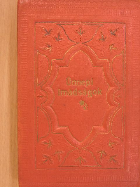 Mákzór imádságos könyv az év minden ünnepnapjára V. [antikvár]