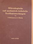 Dr. Alois Herzog - Mikroskopische und mechanisch-technische Textiluntersuchungen [antikvár]