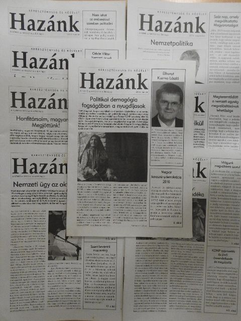 Hazánk 2010. (nem teljes évfolyam) [antikvár]