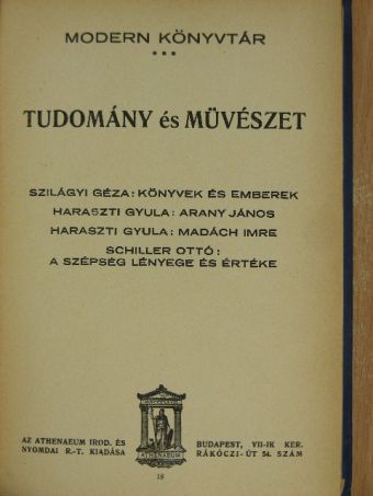 Haraszti Gyula - Tudomány és művészet III. [antikvár]