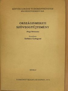 Székács Györgyné - Országismereti szöveggyűjtemény [antikvár]