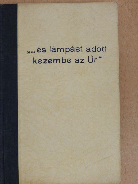 B. S. Aldrich - "...és lámpást adott kezembe az Úr" [antikvár]