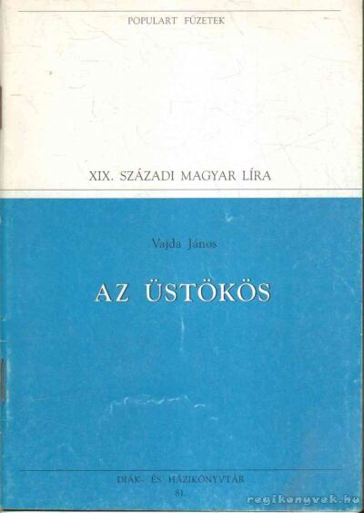 VAJDA JÁNOS - Az üstökös [antikvár]