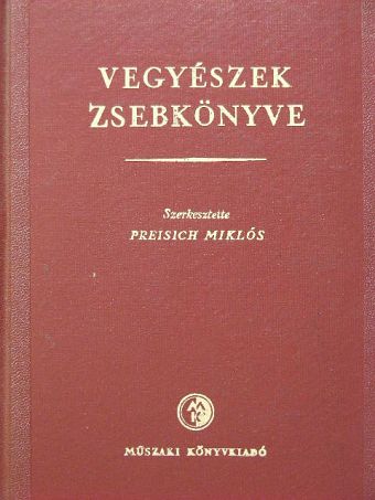 Ádám László - Vegyészek zsebkönyve [antikvár]