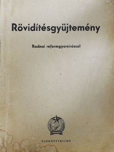 Dr. Radnai Béla - Rövidítésgyűjtemény [antikvár]