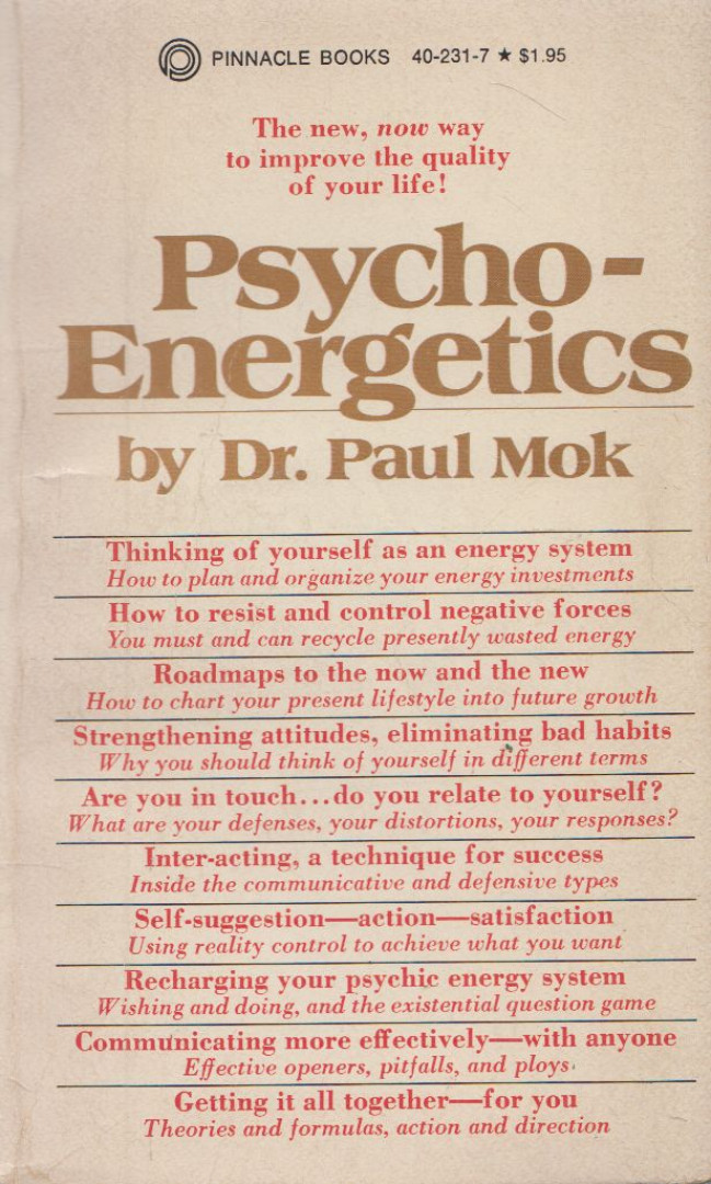 Dr. Paul Mok - Psycho-Energetics [antikvár]