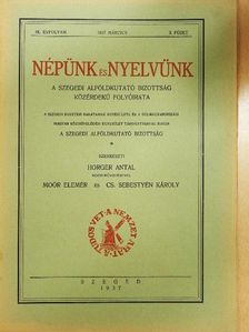 Kelemen József - Népünk és nyelvünk 1937. március [antikvár]