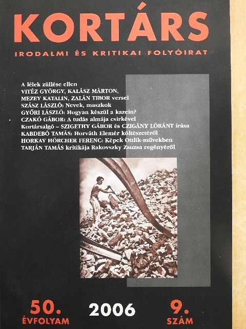 Fodor Miklós - Kortárs 2006. szeptember [antikvár]