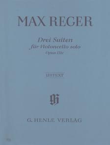 REGER - DREI SUITEN FÜR VIOLONCELLO SOLO OP.131c URTEXT (SEIFERT/GINZEL)
