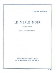MESSIAEN - LE MERLE NOIR POUR FLUTE ET PIANO