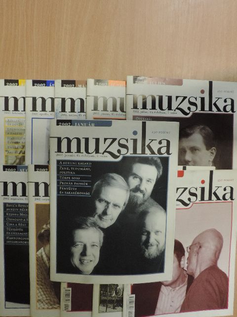 Bán Zoltán András - Muzsika 2002. (nem teljes évfolyam) [antikvár]