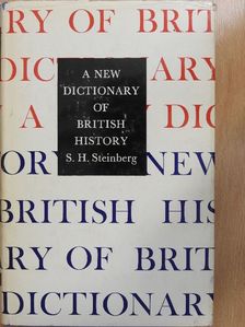 A New Dictionary of British History [antikvár]