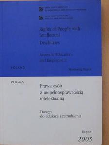 Rights of People with Intellectual Disabilities/Prawa osób z niepelnosprawnoscia intelektualna [antikvár]