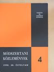 Besir Anna - Módszertani közlemények 1998/4. [antikvár]