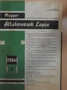 Dr. Bodnár Magdolna - Magyar Állatorvosok Lapja 1984. február [antikvár]