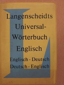 Langenscheidts Universal-Wörterbuch Englisch [antikvár]
