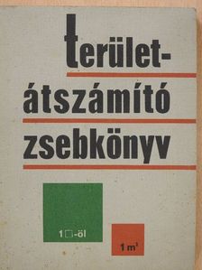 Területátszámító zsebkönyv [antikvár]