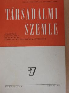 Dobi István - Társadalmi Szemle 1960. július-december (fél évfolyam) [antikvár]