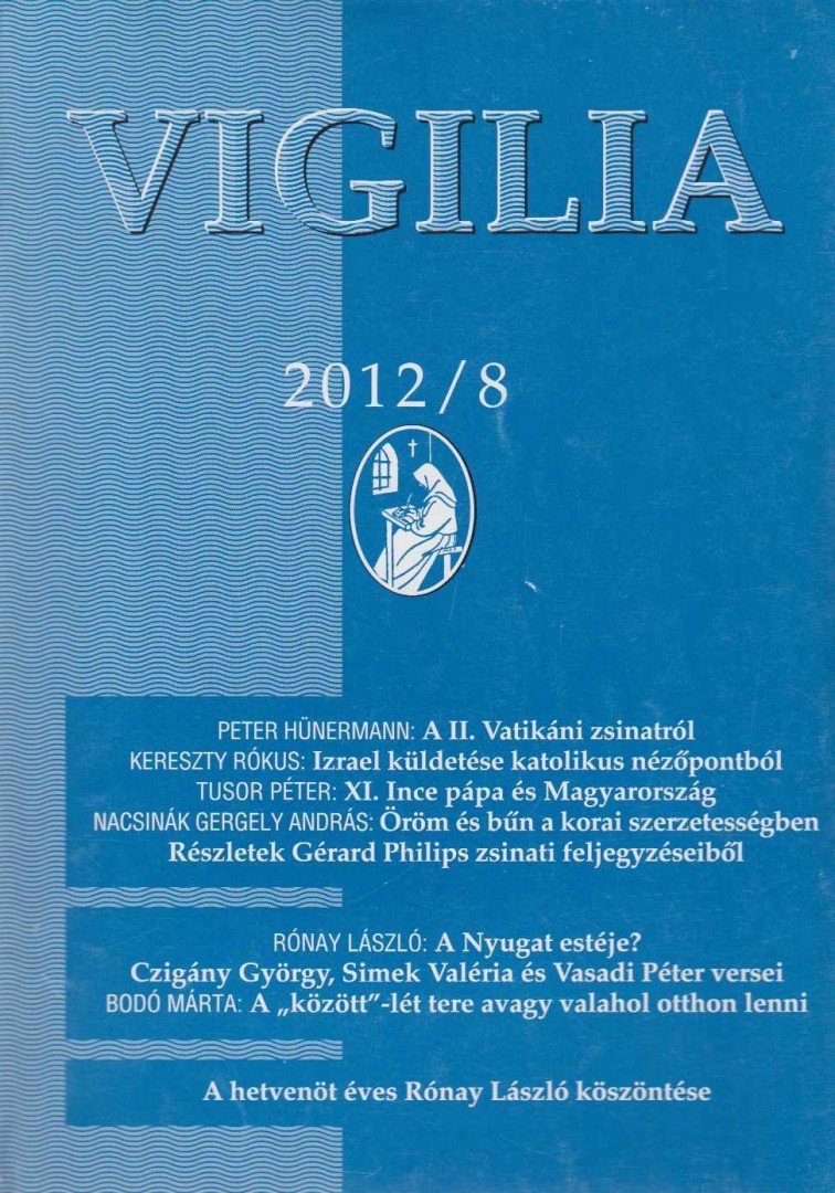 Lukács László - Vigilia 2012/8 [antikvár]