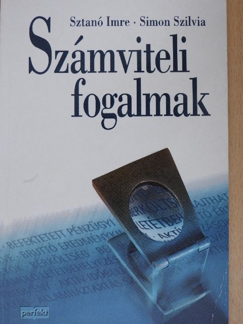 Simon Szilvia - Számviteli fogalmak [antikvár]