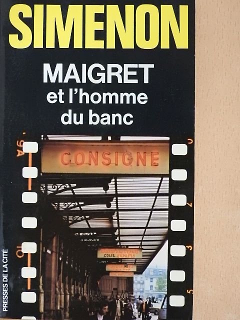 Georges Simenon - Maigret et l'homme du banc [antikvár]