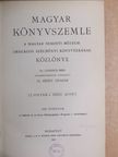 Balogh Jolán - Magyar Könyvszemle 1927. január-december [antikvár]