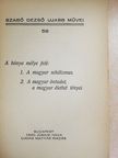 Szabó Dezső - A bánya mélye felé [antikvár]