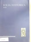 Bognár Katalin - Folia Historica XXII. [antikvár]
