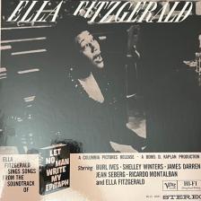 ELLA FITZGERALD - ELLA FITZGERALD SINGS SONGS FROM LET NO MAN WRITE MY EPITAPH LP