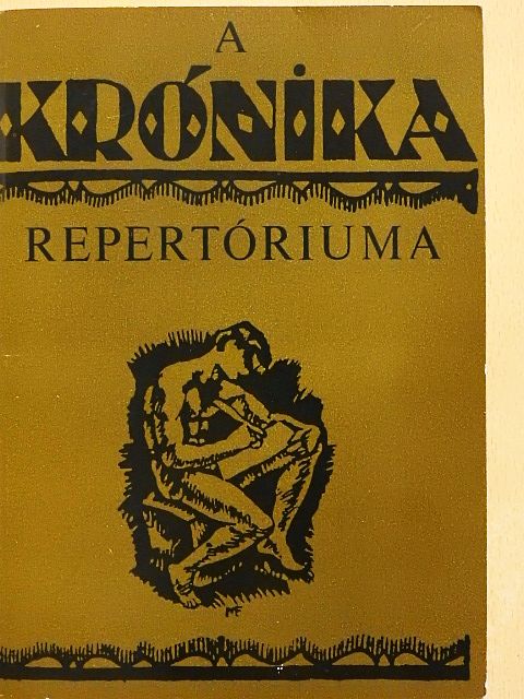 Tüskés Tibor - A Krónika repertóriuma [antikvár]