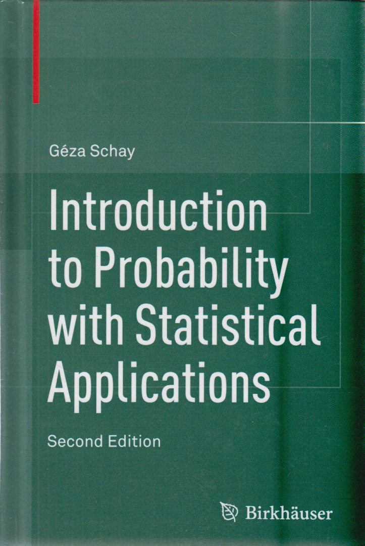 Schay Géza - Introduction to Probability with Statistical Applications (dedikált) [antikvár]