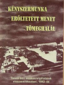 Kádár István - Kényszermunka, erőltetett menet, tömeghalál [antikvár]