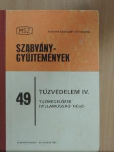 Tűzvédelem IV. [antikvár]