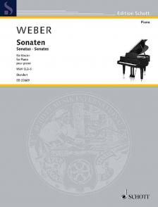 WEBER - SONATEN FÜR KLAVIER WeV Q.2-5 (BANDUR)
