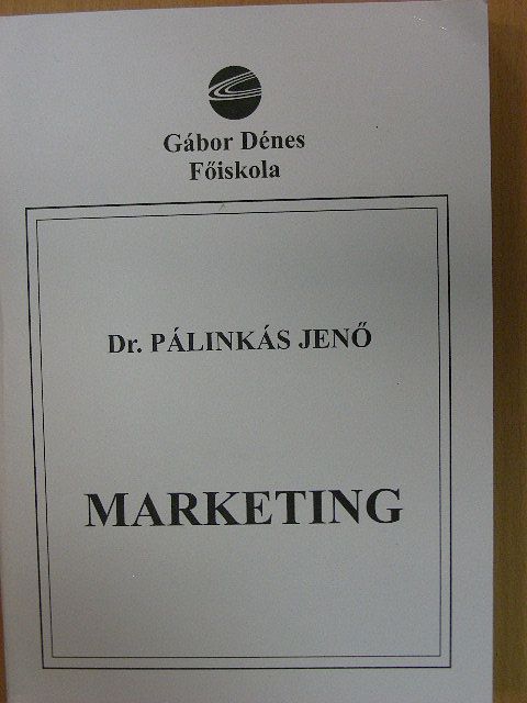 Dr. Pálinkás Jenő - Marketing [antikvár]