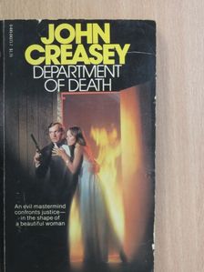 John Creasey - Department of Death [antikvár]